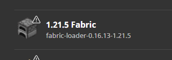 วิธีการลงม็อด, Fabric 1.21.5